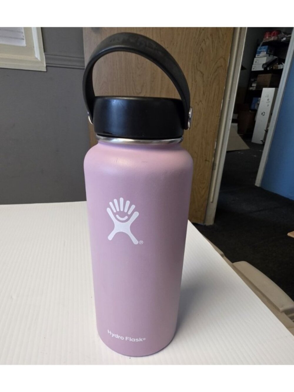 Light Pink Hydro Flask Growler Lid 32oz Insulated